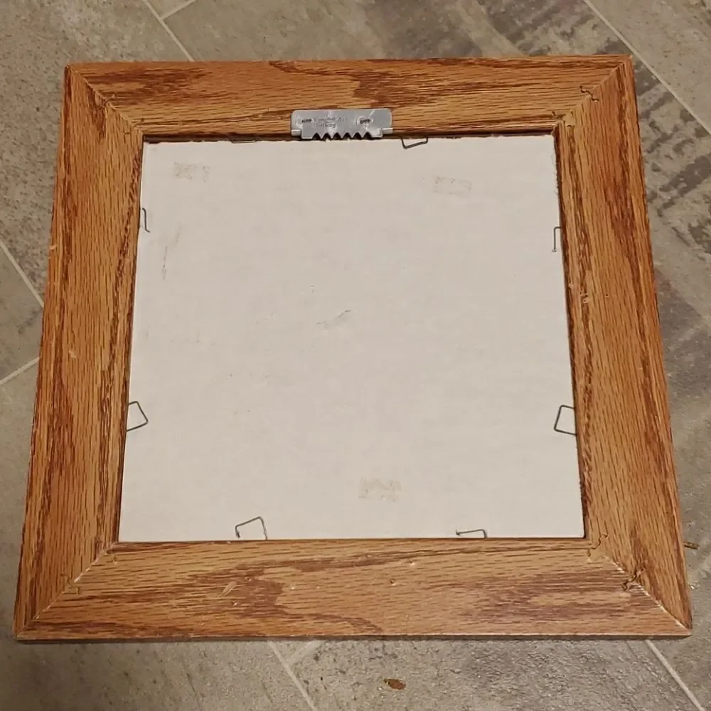 GUC Oak Square Accent Mirror